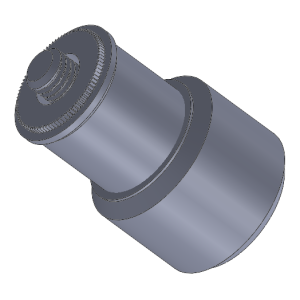 PALK-032-0CN, PAnel, Large Knob, #10-32 thread