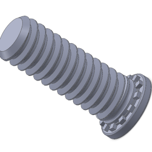 FSHS-M8-25, Stud, High strength, Stainless, metric 8 thread, 25mm